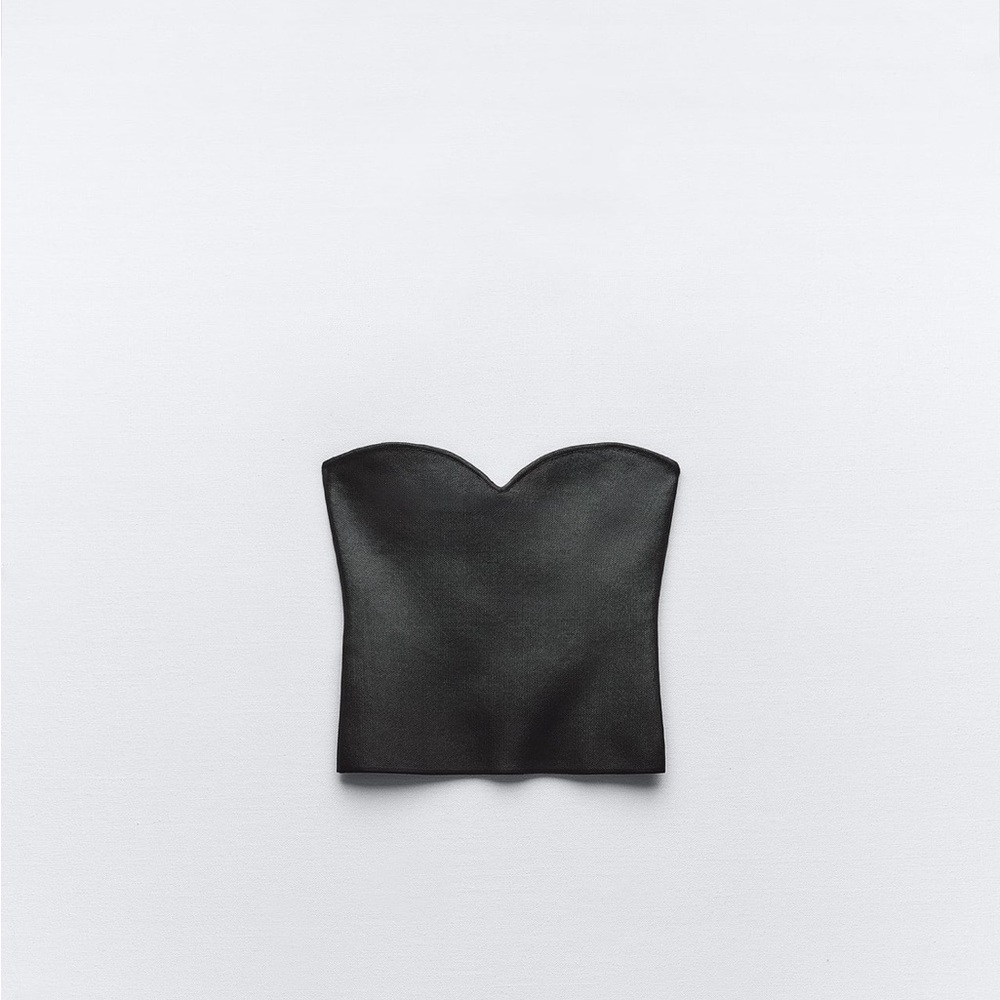 Zara Knit Bustier Top